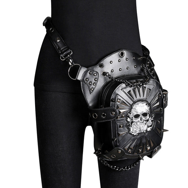 Bolso Bandolera Punk Calavera Multifuncional