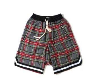 Shorts de tartán escocés con costuras reforzadas - Image 7