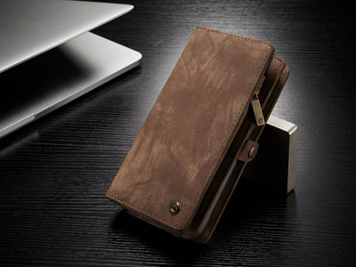 Funda para Teléfono de Cuero Dividido Vintage - Image 6