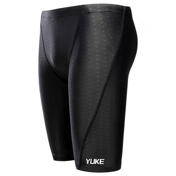 Bóxer de Natación Sharkskin Esquina Plana para Hombre Talla Grande