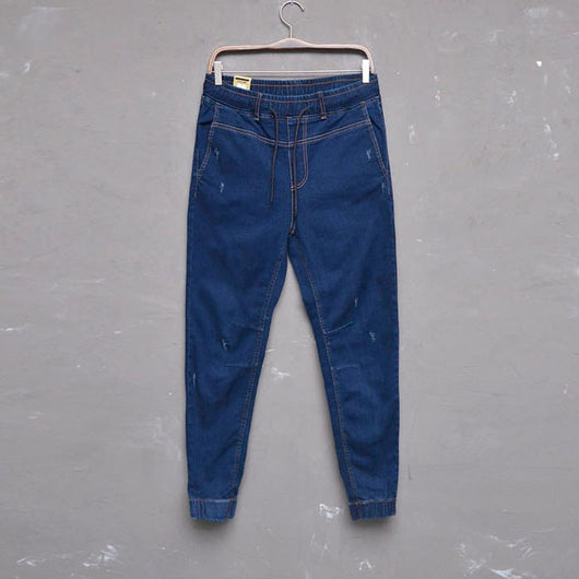 Pantalones Denim Elásticos con Cintura Ajustable - Image 2