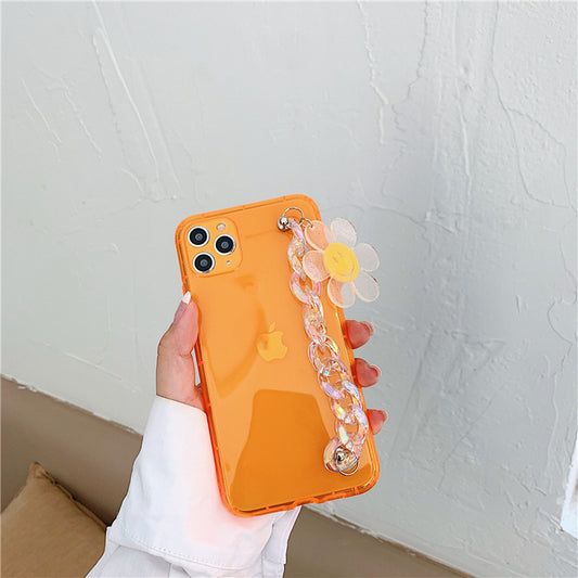 Funda para celular con cadena Smiley - Image 2