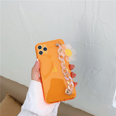 Funda para celular con cadena Smiley - Image 2