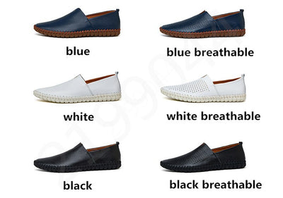 Zapatos de Cuero para Conducir - Mocasines Cómodos Hombre Talla Grande - Image 11
