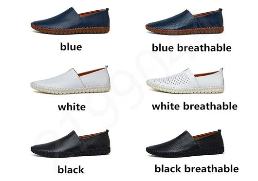 Zapatos de Cuero para Conducir - Mocasines Cómodos Hombre Talla Grande - Image 11
