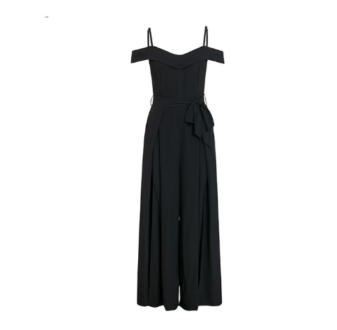 Jumpsuit Hombro Descubierto Sensual - Image 6
