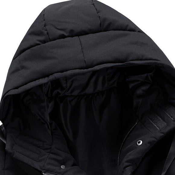 Chaqueta de Trabajo Estilo Hong Kong con Capucha
