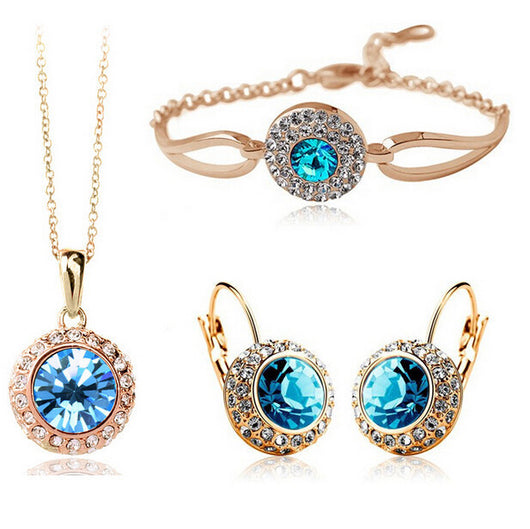 Conjunto de Joyería Fina: Collar y Aretes - Image 5