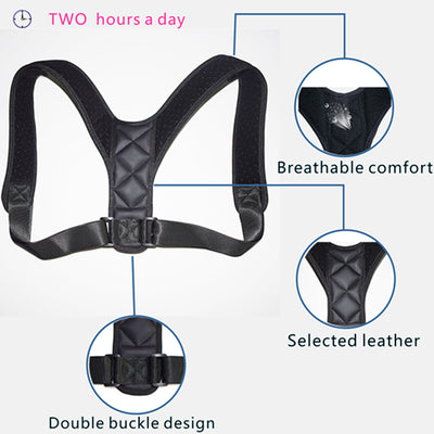 Corrector de Postura con Soporte para Clavícula y Espalda Baja - Image 23