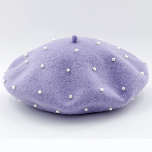 Boina de Lana con Perlas Estrelladas - Image 11