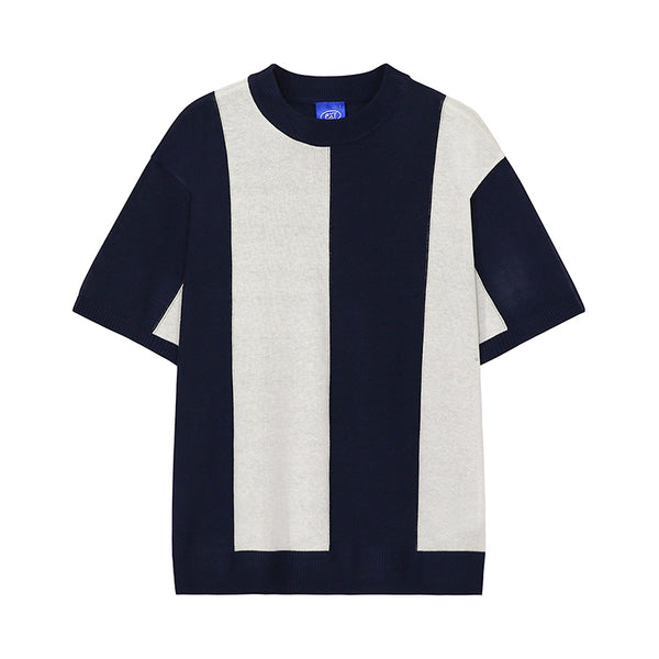 Playera Tejida Cuello Redondo para Hombre - Comodidad de Verano