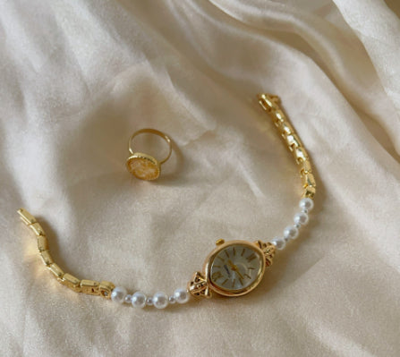 Reloj Pulsera Perla Lujo Minimalista para Mujer - Image 6
