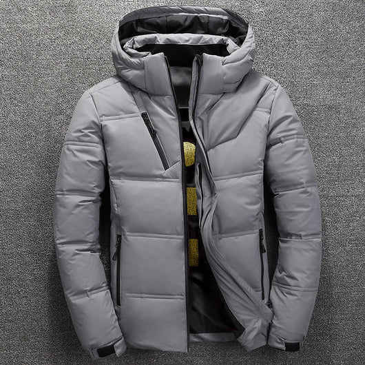 Chaqueta de Plumas para Hombre con Corte Atlético