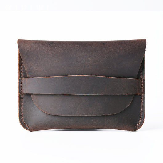 Bolsa de Cuero Crazy Horse Retro Vintage para Hombre - Image 14