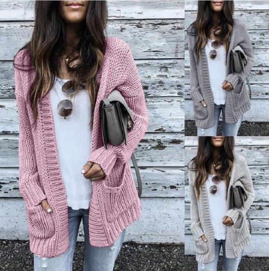 Cardigan Largo para Mujer en Tejido Suave