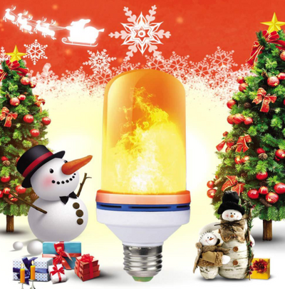 Bombilla LED con Efecto Llama Dinámico - Base E26 USB Emergencia - Image 4