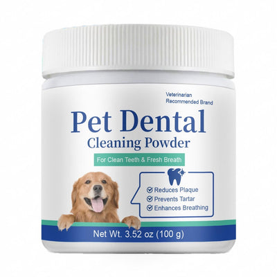 Polvo Limpiador de Dientes para Mascotas
