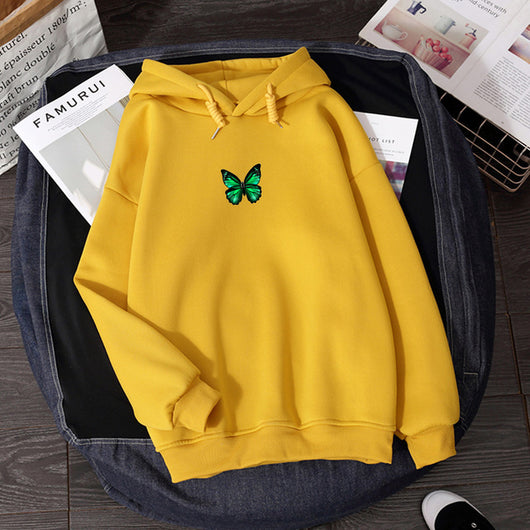 Sudadera con Estampado de Mariposas - Image 11