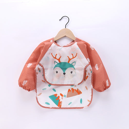 Babero Impermeable para Bebé con Bolsillo Atrapa Comida - Image 7
