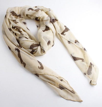 Chal Estampado con Motivos Animales - Image 7