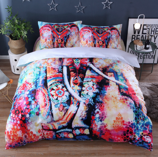 Juego de Cama Infantil 3D Estampado Elefante - Set de 3 o 4 Piezas - Image 16