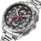 Reloj de Negocios para Hombre con Pulsera de Acero y Cuarzo