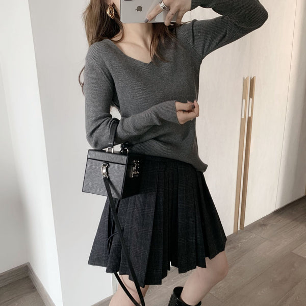 Falda Plisada Tipo A Niña - Elegante y Versátil