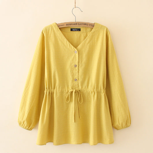 Suéter Pullover Otoño Talla Grande para Mujer - Image 6