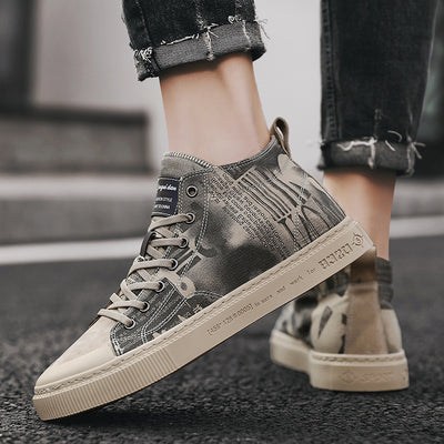 Zapatillas Altas de Lona Versátiles - Image 2