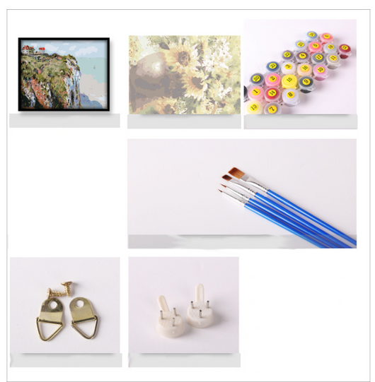 Pintura al Óleo Digital Personalizada - Kit de Coloreo por Lotes - Image 3