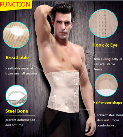 Faja Reductora para Hombre - Cinturón Modelador Corporal - Image 4