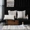 Almohada Decorativa Geométrica con Borlas y Textura Tufted