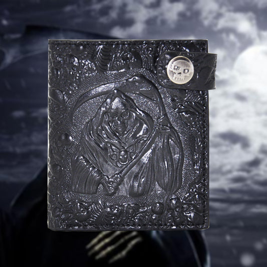 Billetera Retro Demon para Hombre - Estilo Vintage