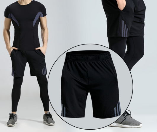 Shorts deportivos de secado rápido para correr y entrenar - Image 4