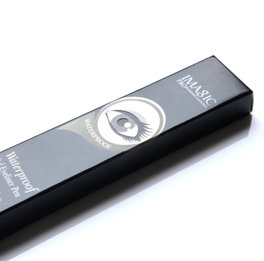 Delineador Líquido Impermeable Negro con Sacapuntas - Kit Completo de Maquillaje - Image 2