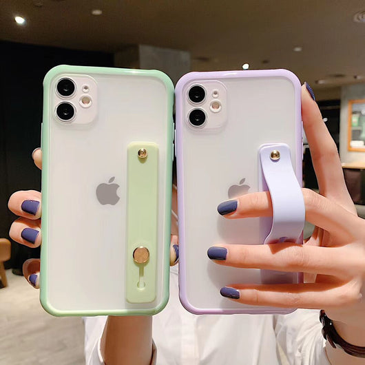 Funda para teléfono bicolor con diseño esmerilado - Image 2