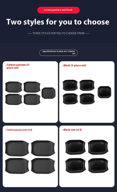 Protector Decorativo para Manijas y Tazones de Puertas de Auto - Image 14