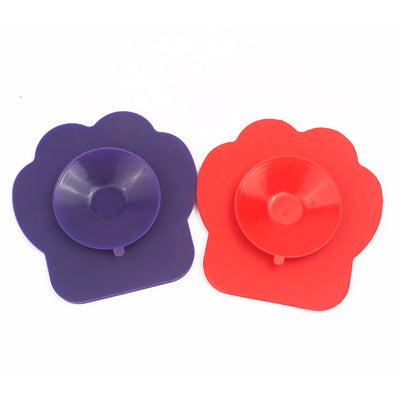 Comedero Silicona con Ventosa para Mascotas - Come Lento y Entretenido