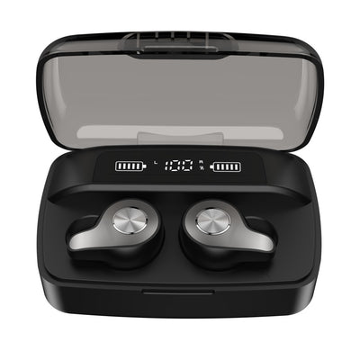 Auriculares Inalámbricos Bluetooth con Pantalla de Potencia - Image 5