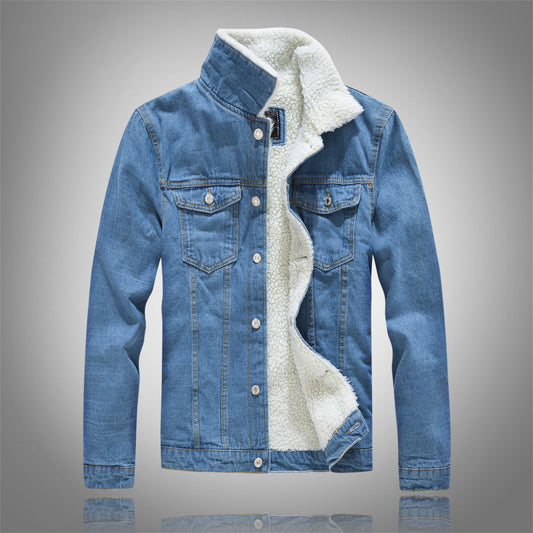 Chaqueta Denim con Forro de Lana
