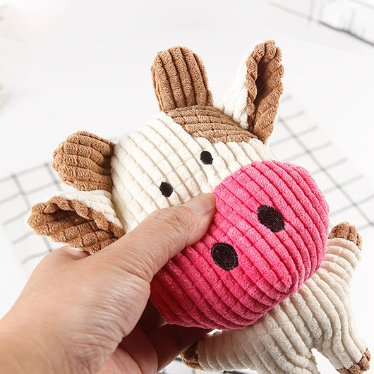 Juguetes de Peluche con Forma de Animales para Perros - Resistentes y Chirriantes - Image 9