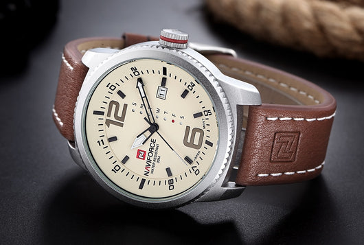 Reloj de Cuarzo para Hombre Resistente al Agua con Calendario - Image 3