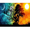 Pintura de Diamantes 5D - Día y Noche