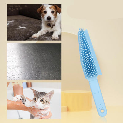 Cepillo Deslanador y Masajeador para Baño de Mascotas - Image 8