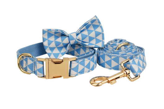 Chaleco para Perro con Lazo de Cuerda Triangular Azul - Image 12