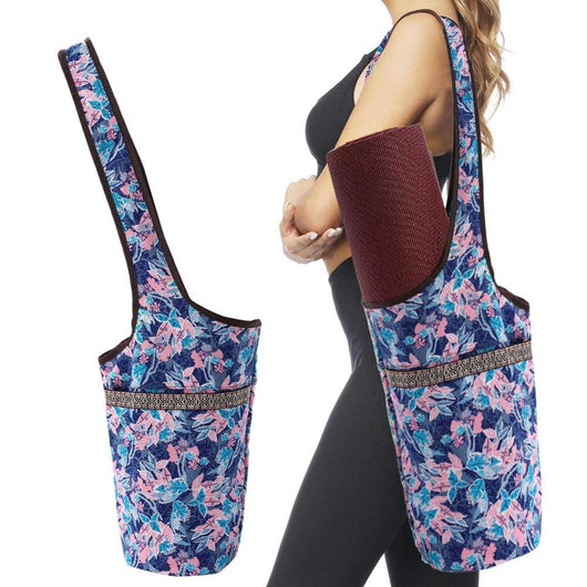 Bolsa de Yoga Multiusos con Diseño Étnico Flor de Marañón - Image 6