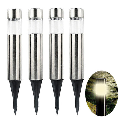 Luz Solar Cilíndrica para Jardín - Image 8