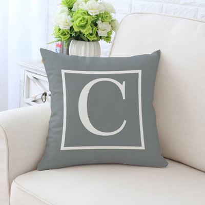 Funda de Almohada con Abecedario Inglés Impreso - Image 3