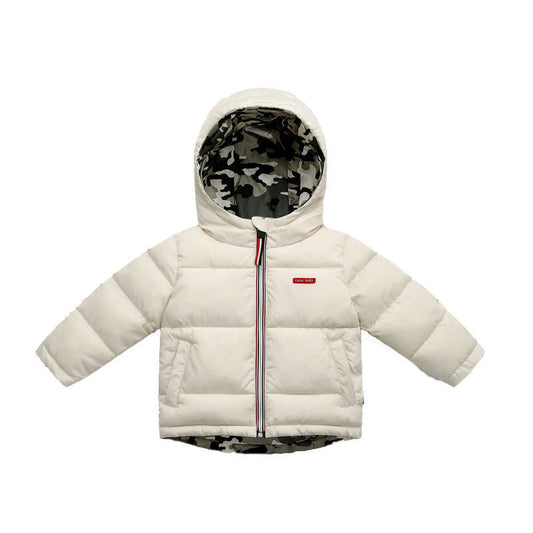 Abrigos de Invierno Acolchados Reversibles para Niños - Image 2