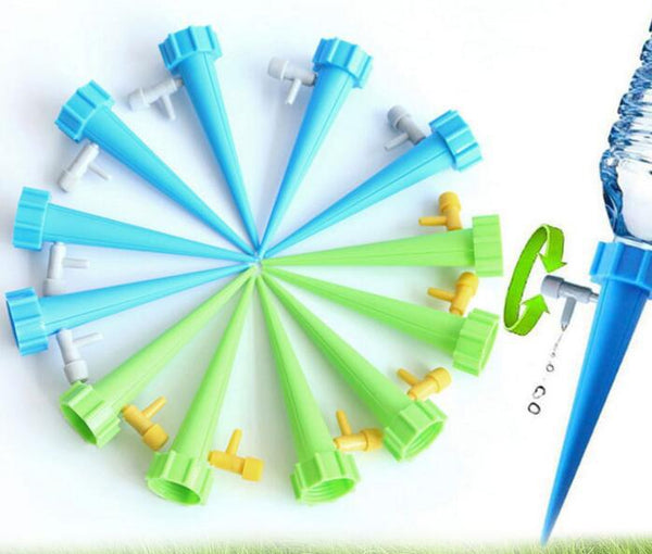 Sistema de Riego Automático por Goteo - Picos de Agua para Plantas